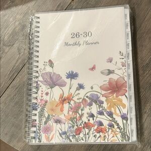 Floral Monthly Planner